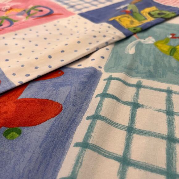 Designers Guild Duvet Cover Pillow Case Twin Cotton Whimsical Animal Sketch - Picture 4 of 10